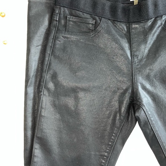 One State Black Waxed Skinny Jeans - Picture 5 of 5